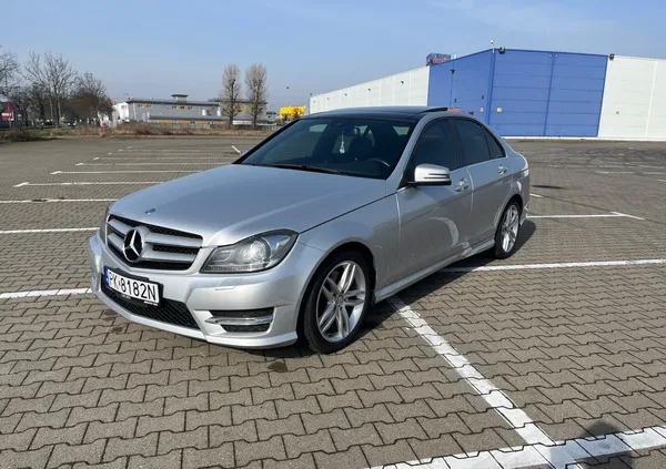 mercedes benz klasa c Mercedes-Benz Klasa C cena 63900 przebieg: 216000, rok produkcji 2014 z Kalisz